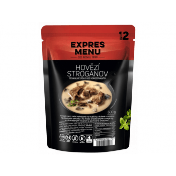 EXPRES MENU Hovězí Stroganov 600 g (2 porce)