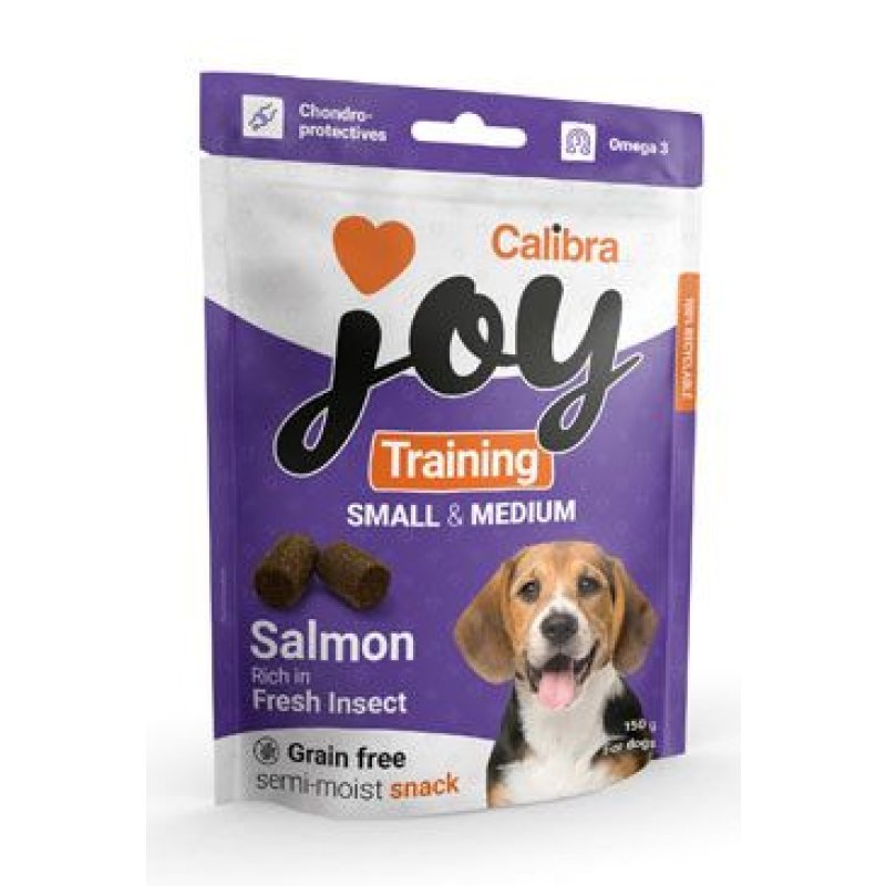 Calibra Joy Dog Training S&M Salmon & Insect 150 g