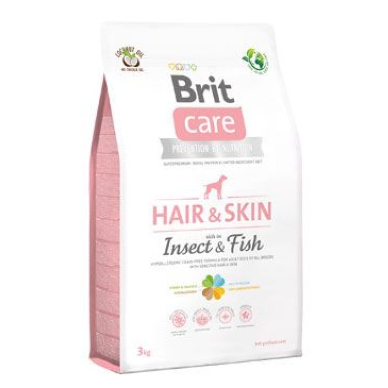 Brit Care Dog Hair & Skin Insect & Fish 3 kg