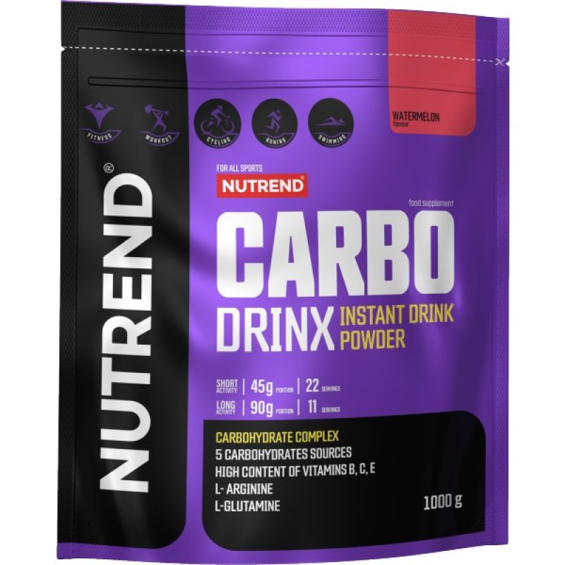 Nutrend Carbodrinx 1000 g, vodní meloun