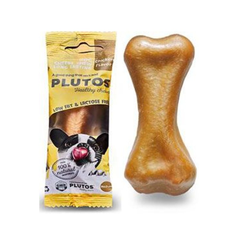 Pochoutka Plutos sýrová kost Medium kuřecí 60 g