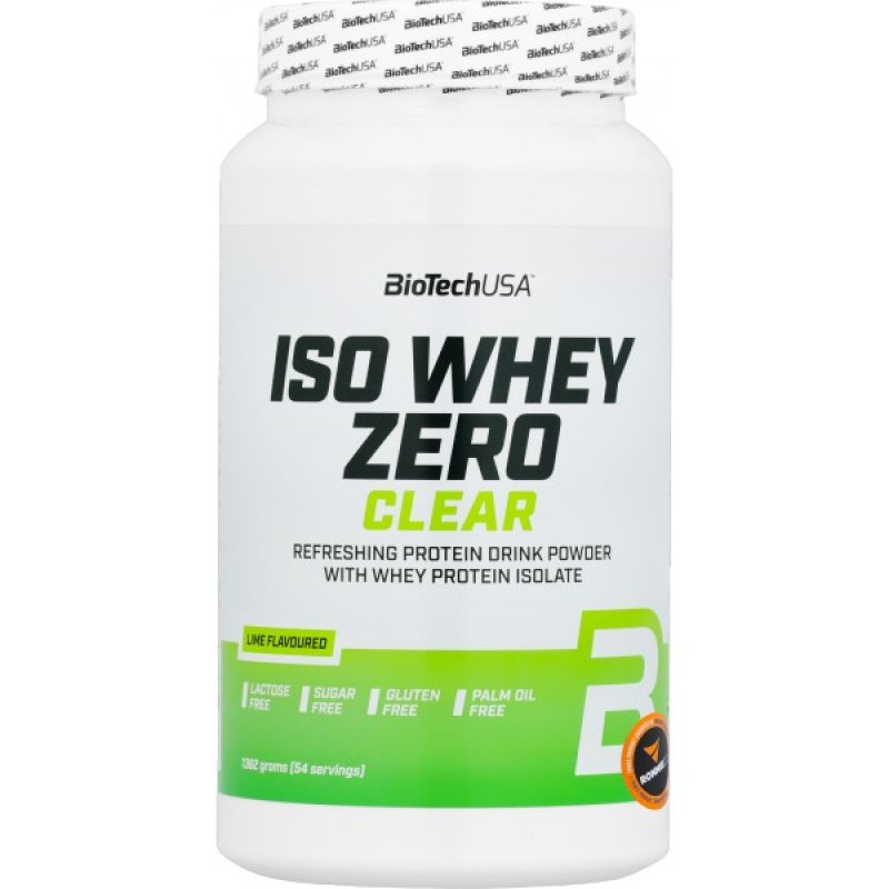 BioTech Nutrition Iso Whey Zero Clear - 454 g, broskev - ledový čaj