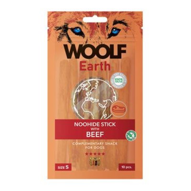 Woolf pochoutka Earth NOOHIDE S Beef 90 g