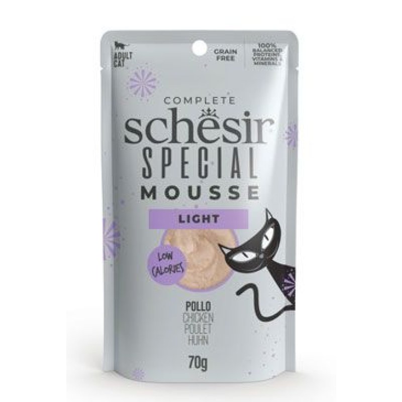 Schesir Cat kapsa Special Mousse Light kuře 70 g