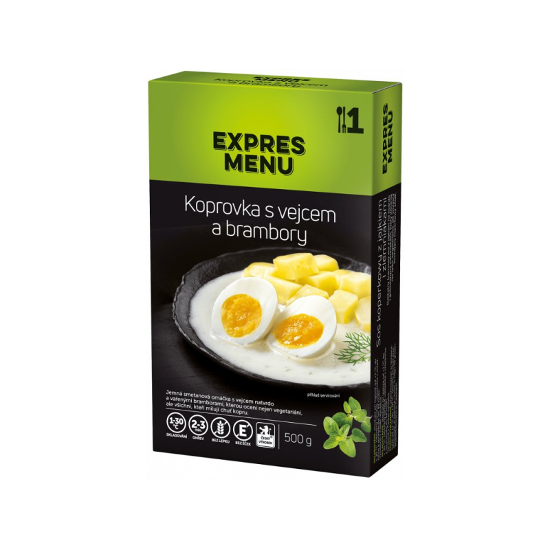 EXPRES MENU KM Koprovka s vejcem a brambory 500 g