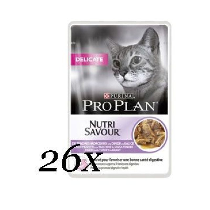 ProPlan Cat kaps. Delicate krůta 26 x 85 g