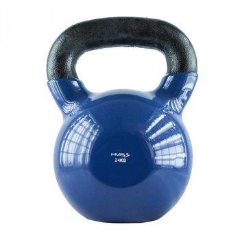 Kettlebell pokrytý vinylem KN 24 kg HMS