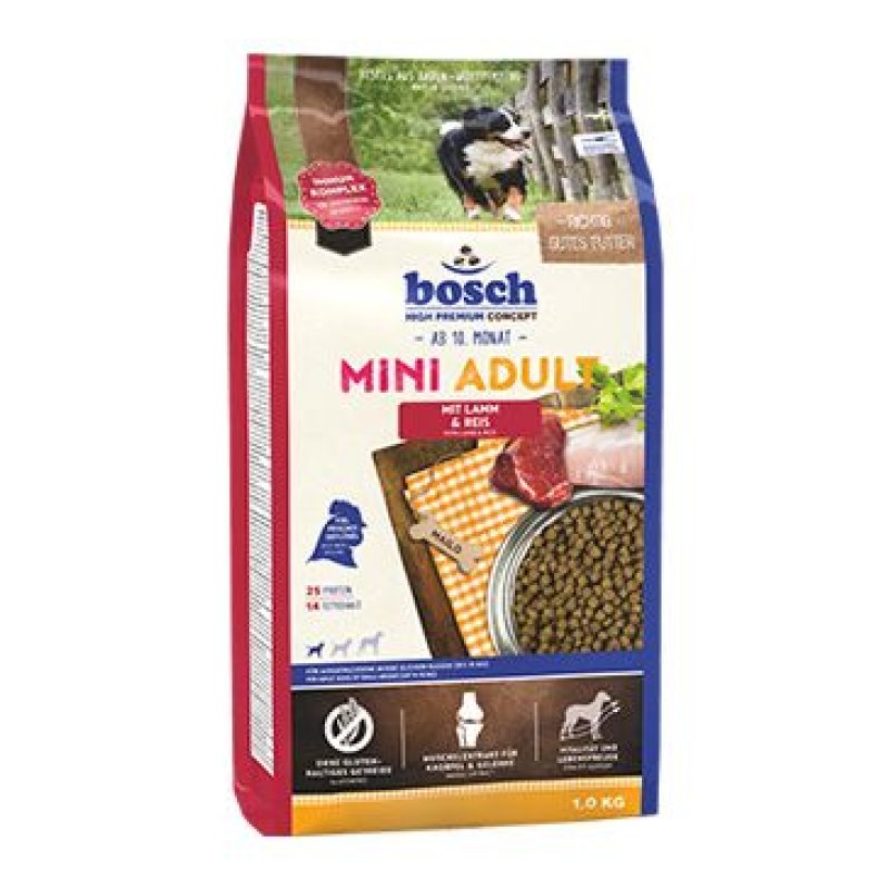 Bosch Dog Adult Mini Lamb & Rice 1 kg