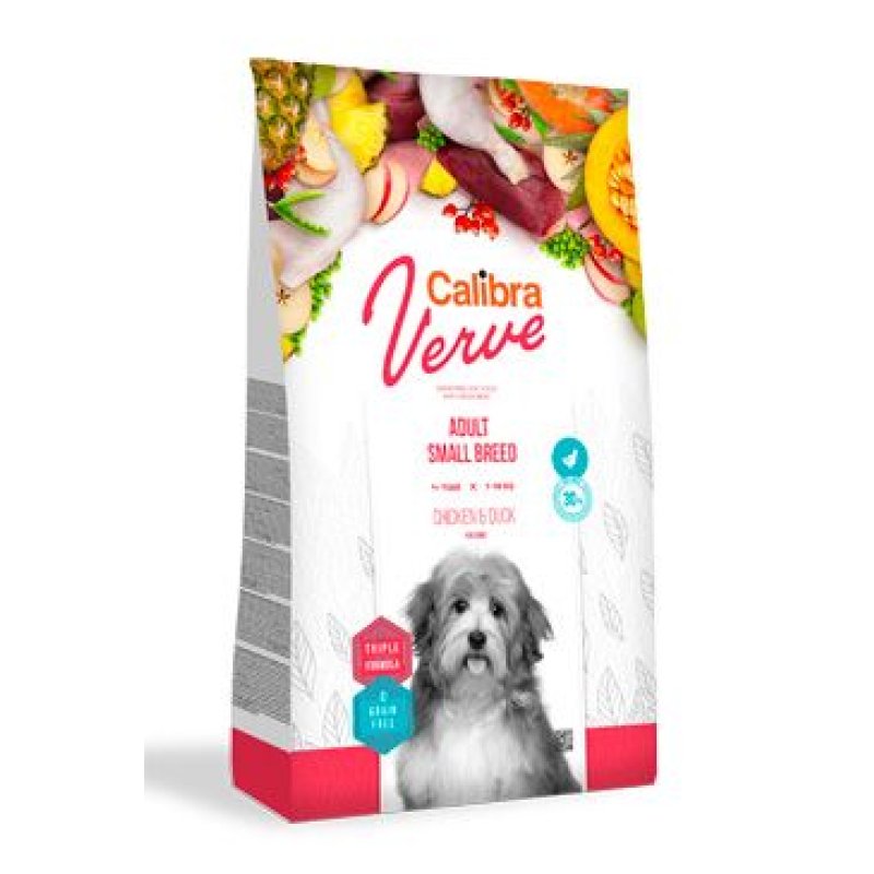 Calibra Dog Verve GF Adult Small Chicken&Duck 1,2 kg