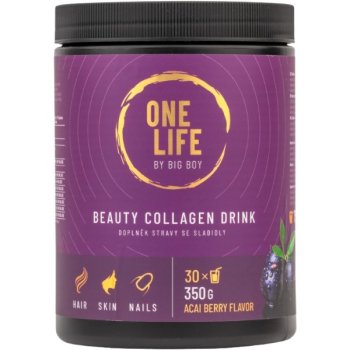 One Life by Big Boy Beauty Collagen Drink 350 g, acai berry