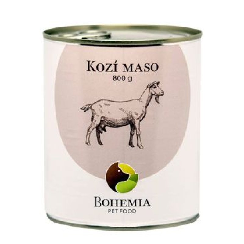 BOHEMIA MASO Kozí ve vlastní šťávě 800 g