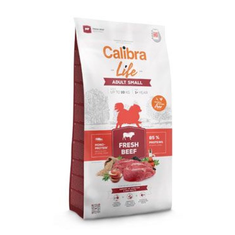 Calibra Dog Life Adult Small Fresh Beef 1,5 kg