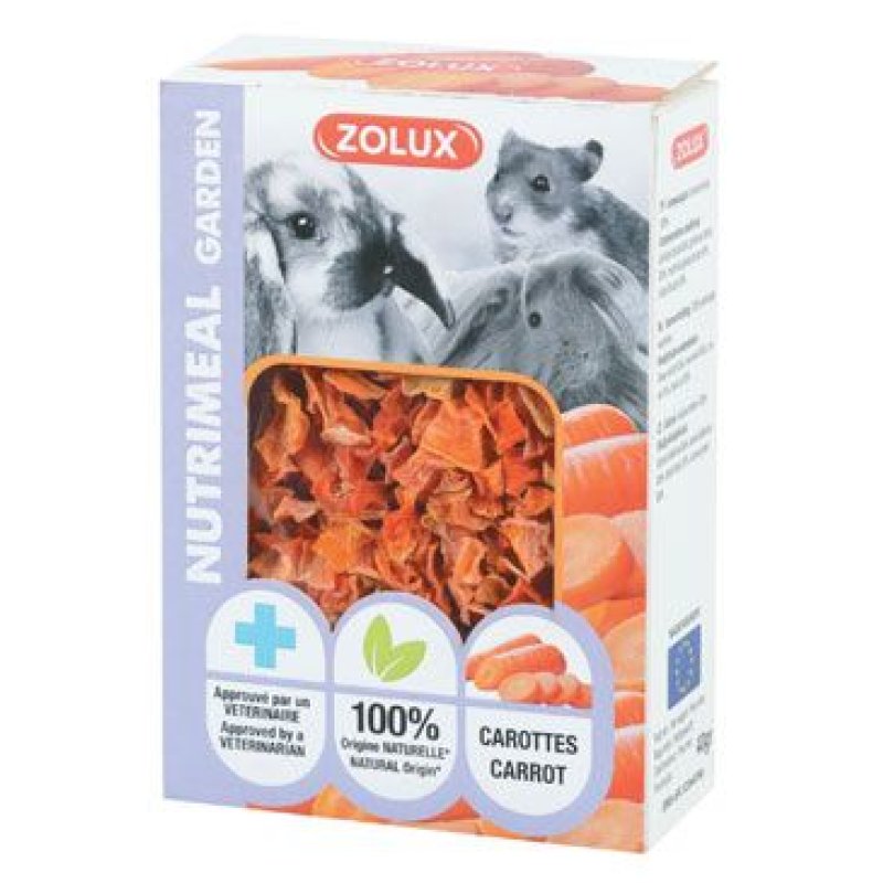 Zolux Pochoutka NUTRIMEAL GARDEN Carrot 40 g