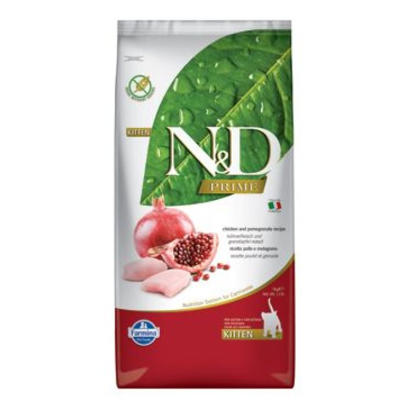 N&D PRIME CAT KITTEN Chicken & Pomegranate 10 kg