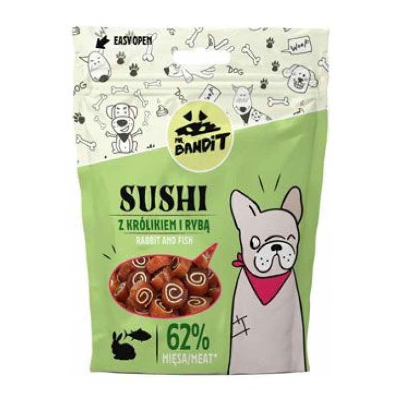 VetExpert Mr.Bandit SUSHI králík a ryba 80 g