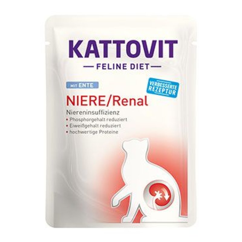 Kattovit Cat Kidney/Renal kachna kapsa 85 g