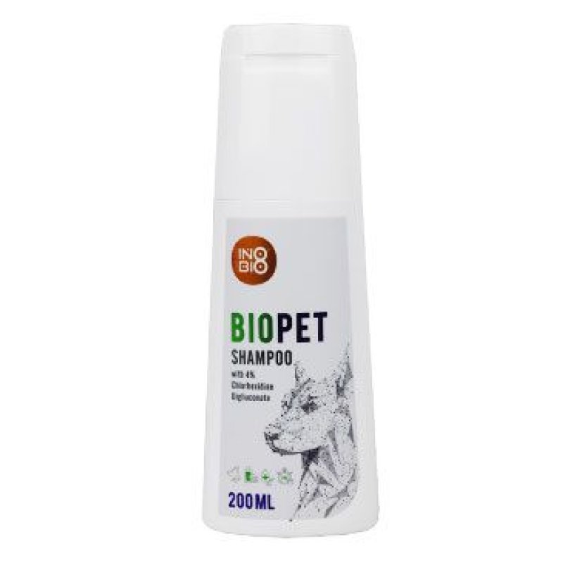 BIOPET Chlorhexidine šampon 4% 200 ml