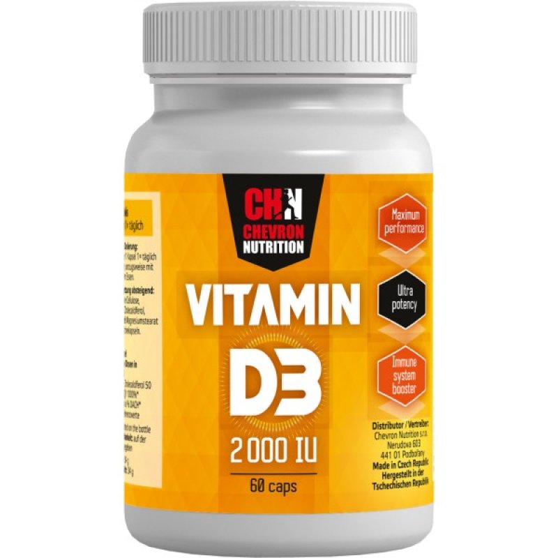 Chevron Nutrition Vitamin D3 2000 IU 180 cps