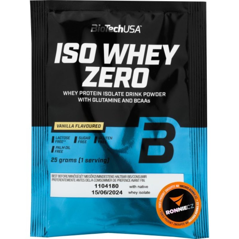 BioTech Nutrition Iso Whey Zero - 25 g, ananas-mango