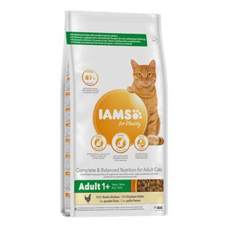 Iams Cat Adult Chicken 10 kg