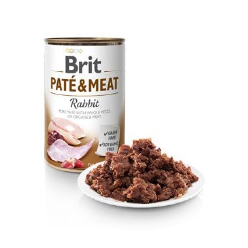 Brit Dog konz Paté & Meat Rabbit 800 g