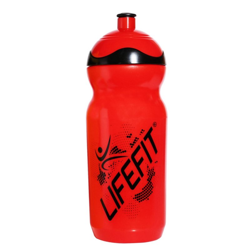 Cyklo láhev LIFEFIT G-600DC, 600ml, červená