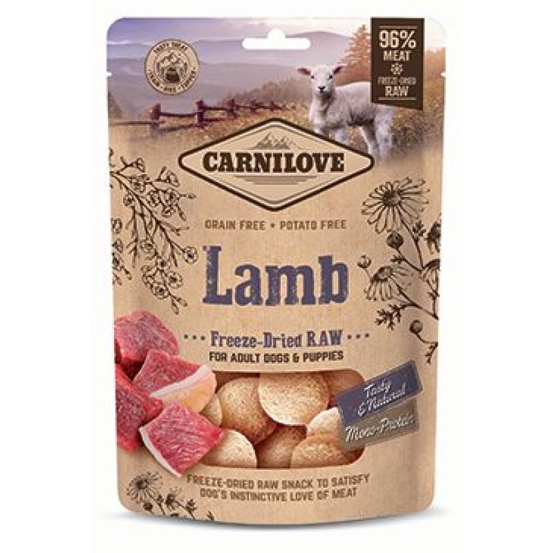 Carnilove Raw Freeze-Dried Snacks Lamb 60 g