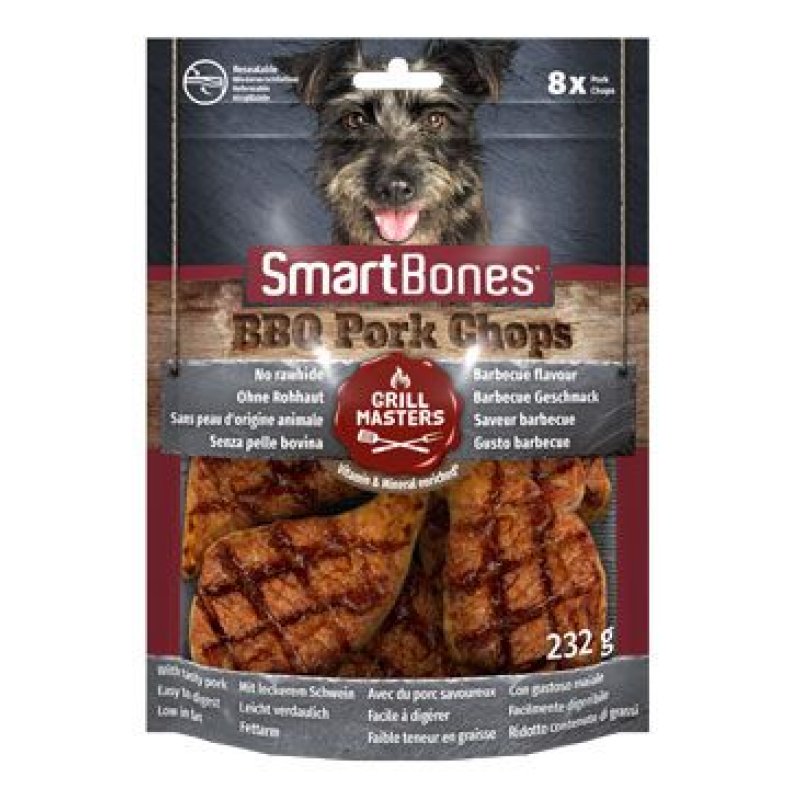 SmartBones Grill Masters Pork Chop SM 8 ks