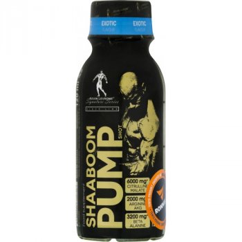 Kevin Levrone Shaaboom Pump Shot - 120 ml, exotic