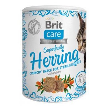 Brit Care Cat Snack Superfruits Herring 100 g