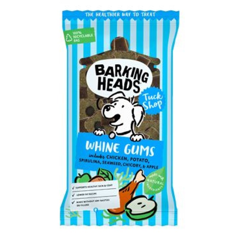 BARKING HEADS Treats tuck shop Whine Gums 150 g