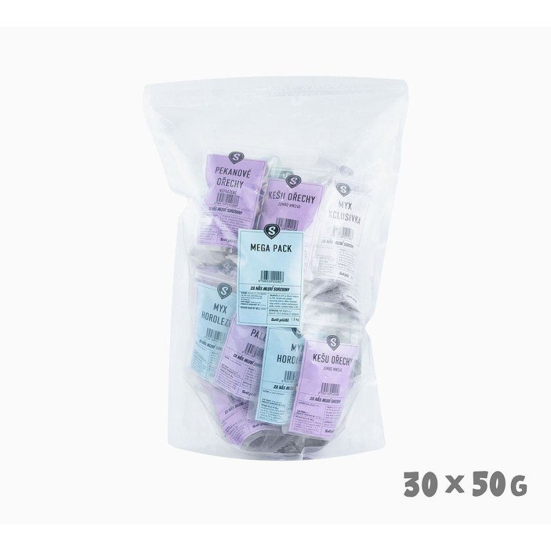 Mega Pack (30 x 50 g) 1,5 kg