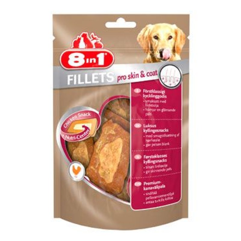 8in1 Fillets pro skin & coat S 80 g