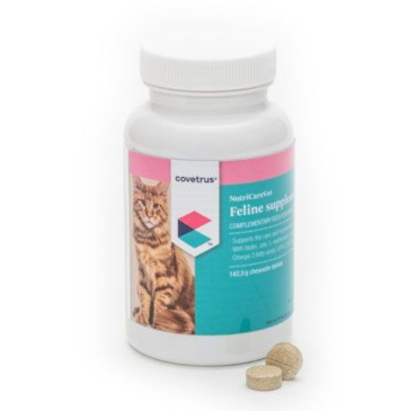 NutriCareVet Skin&Coat support Feline 190 tbl CVET