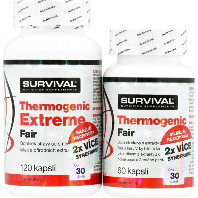 Survival Thermogenic Extreme + Thermogenic Fair Power