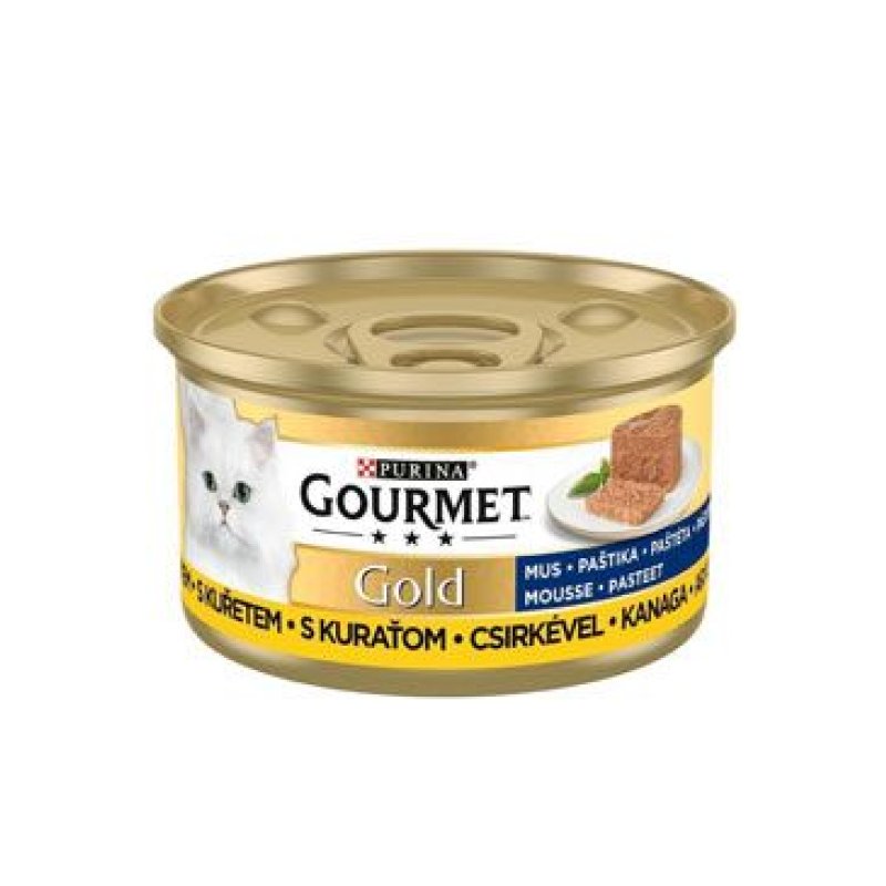 Gourmet Gold konz. kočka pašt. s kuř. masem 85 g