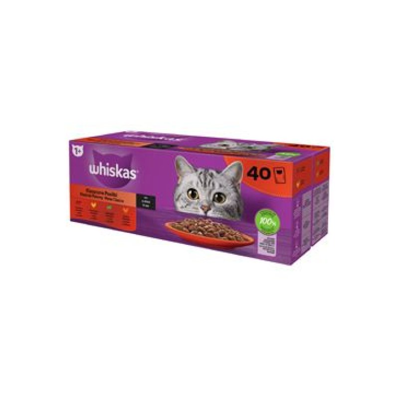 Whiskas kaps. Core klas.výběr š. 40 x 85 g