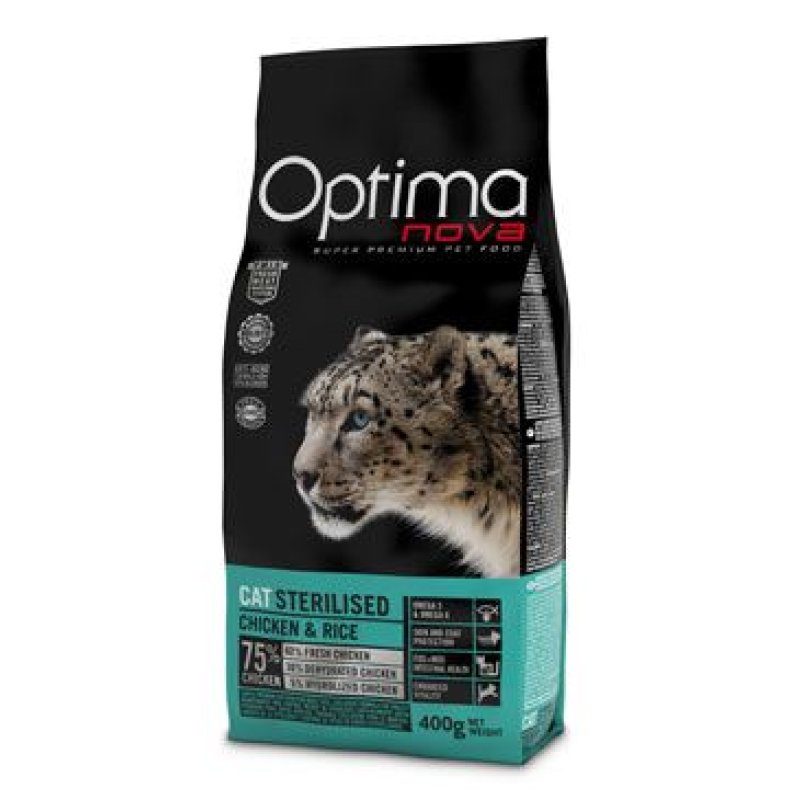 Optima Nova Cat Sterilised 8 kg