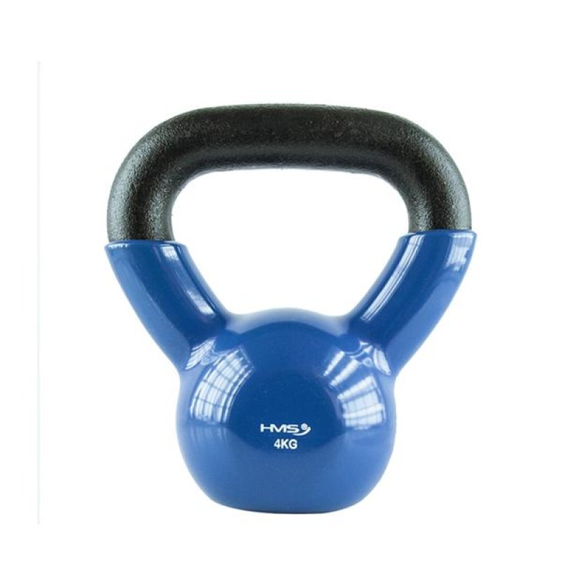 Kettlebell pokrytý vinylem KN 4 kg HMS