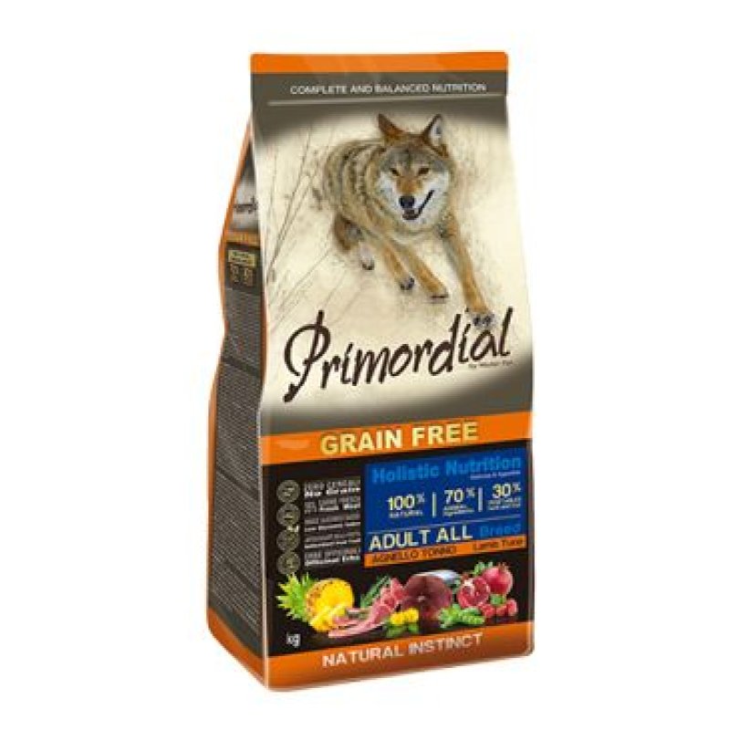 Primordial GF Adult Tuna Lamb 12 kg