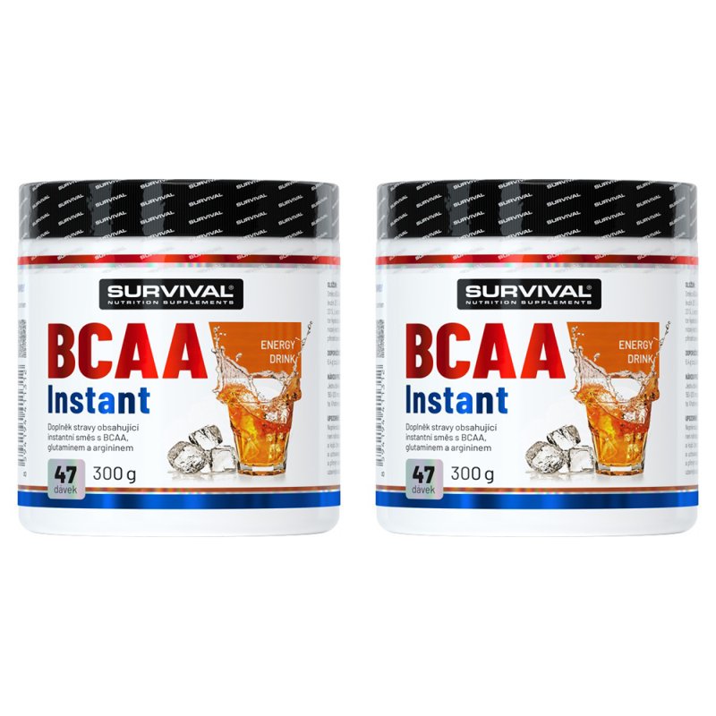 Survival BCAA Instant 300 g, energy - AKCE 1+1