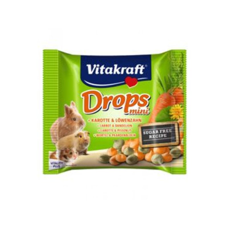 Vitakraft all Rodent Carotties mini Drops 40 g