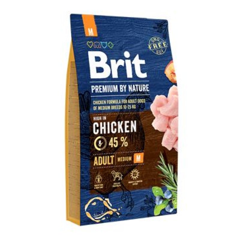 Brit Premium Dog by Nature Adult M 8 kg