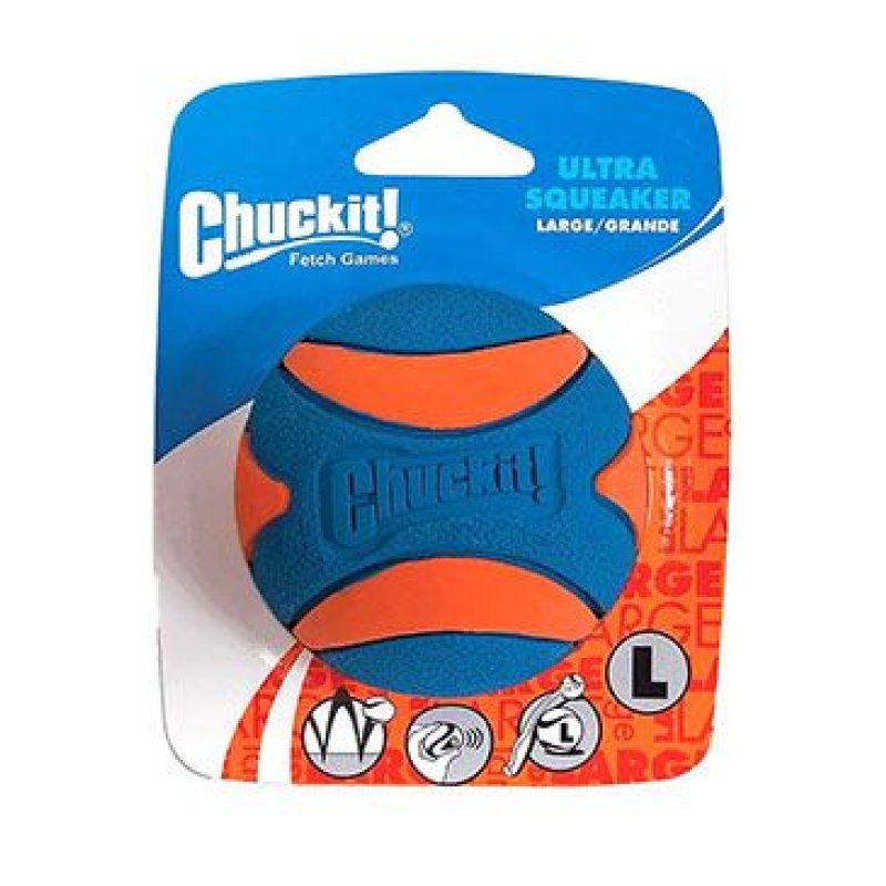 Hračka pes Chuckit Ultra Squeaker Ball L 7 cm