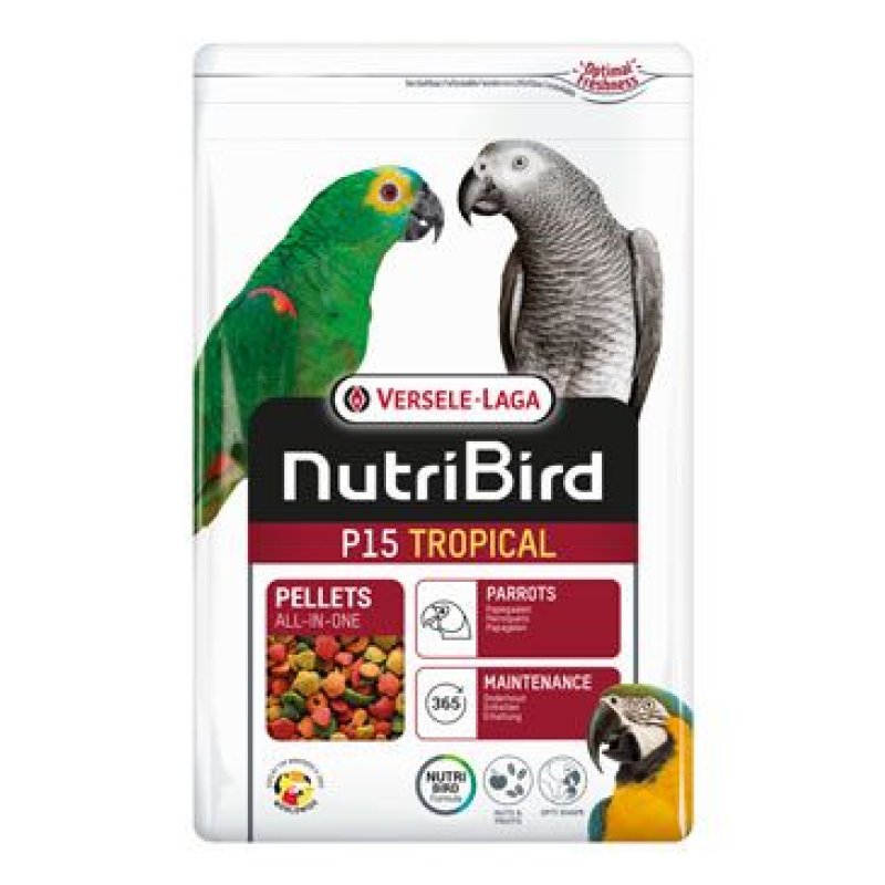 VL Nutribird P15 Tropical pro papoušky 3 kg