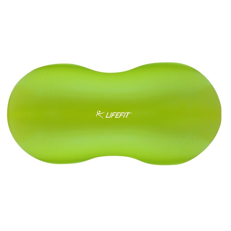 Gymnastický míč LIFEFIT® NUTS 90x45 cm, sv. zelený