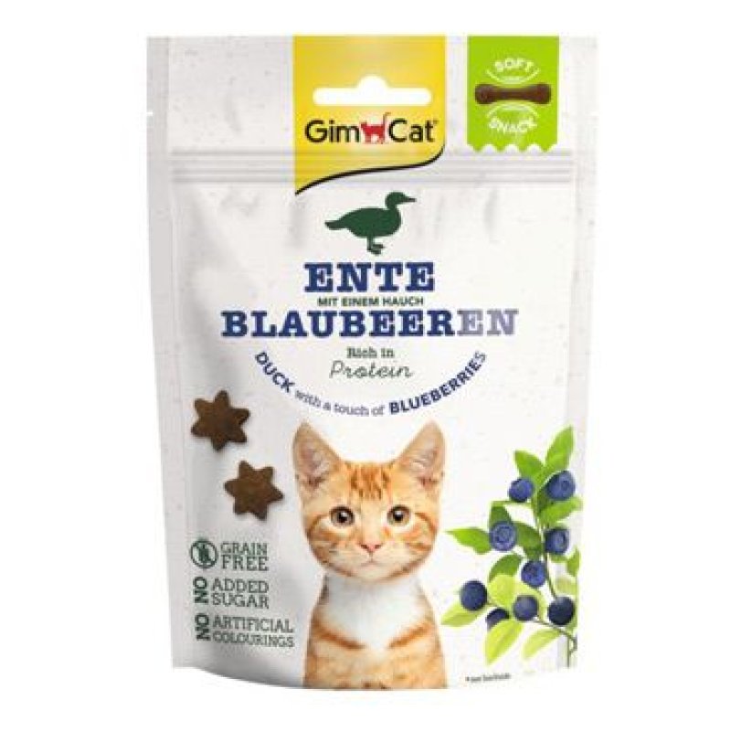 Gimcat Soft Snacks Kachna s borůvkami 60 g