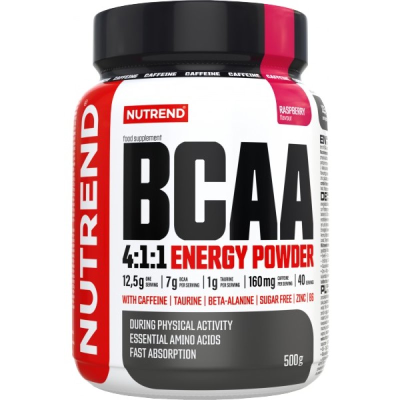 Nutrend BCAA 4:1:1 Energy Powder 500 g