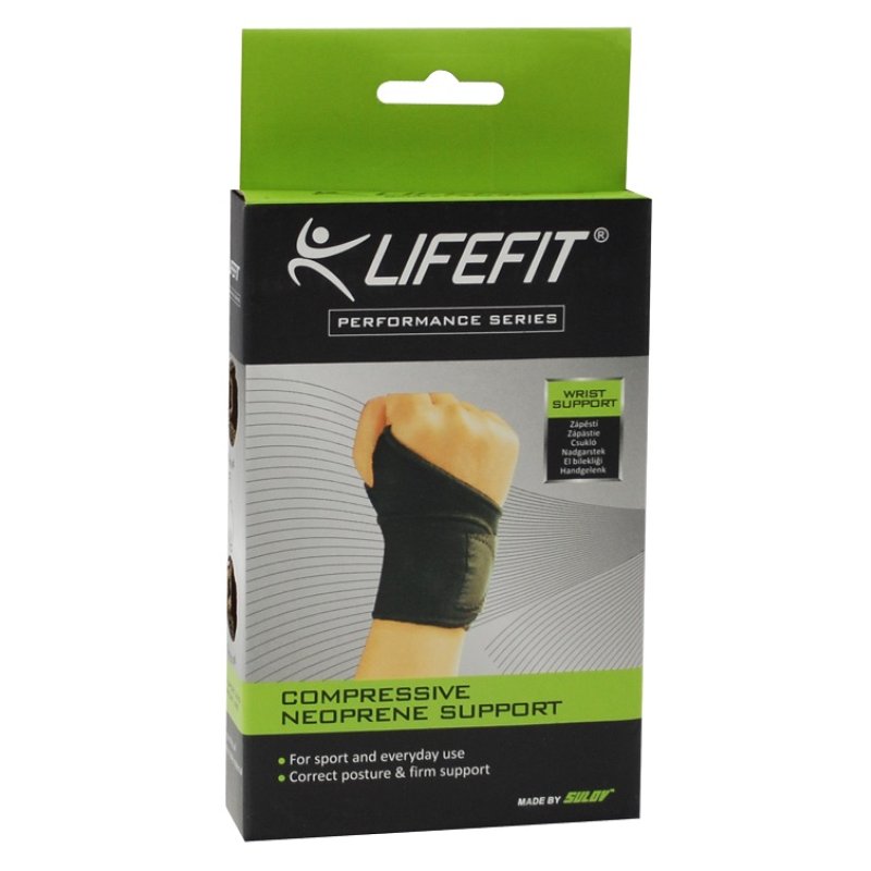 Neoprenová Bandáž LIFEFIT BN802 Zápěstí s fixací palce