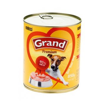 GRAND konz. pes drůbeží 850 g